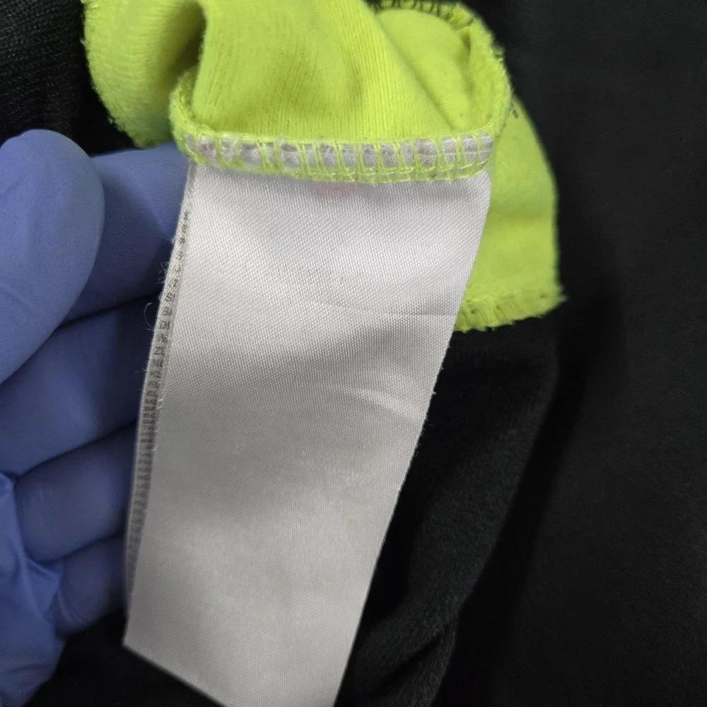 Jordan Track Jacket Youth 10-12 Black Green Full Zip‎ Colorblock Jumpman Logo